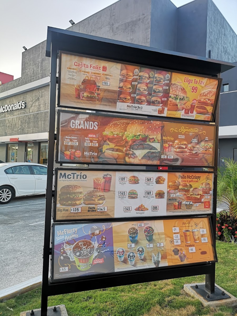 McDonald's Polígono Sur Menu - Image 2